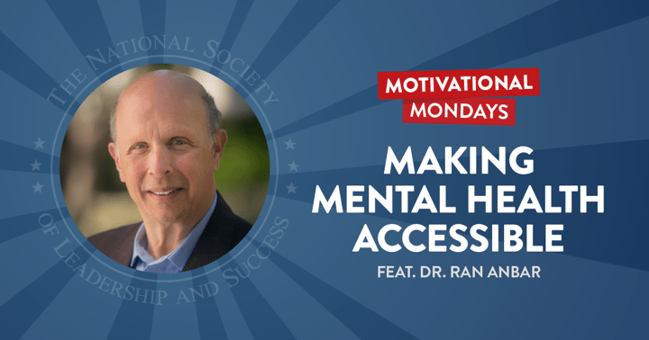 Making Mental Health Accessible (Feat. Dr. Ran Anbar)